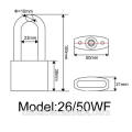 W206/Brass50mm alike alike the Padlock Heavy Duty